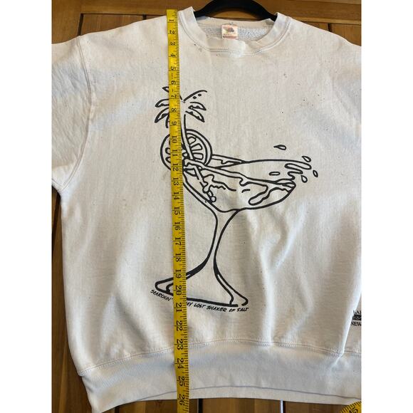 VTG 90s Jimmy Buffetts Margaritaville Lost Shaker Of Salt Crewneck Adult Large - Picture 7 of 7